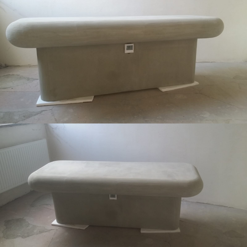 lawa do masażu indywidualny kształt z czujnikiem