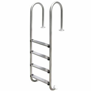 Drabinka do basenu Emaux Muro MUF415-SR (4 stopnie), AISI-304