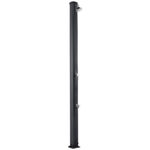 Prysznic solarny Aquaviva Jolly S aluminium z kranikiem do mycia stóp, antracyt A620/7016, 22 l