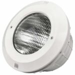 Lampa Emaux PAR56 NP300-P (z żarówką GAS PAR56-360WH) do basenów foliowych/betonowych, wkładki mosiężne