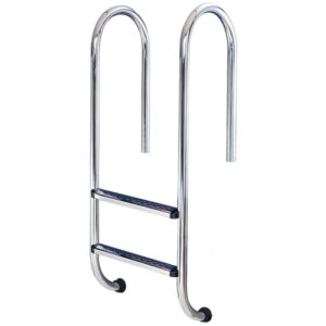 Drabinka do basenu Hayward Muro (2 stopnie), wąski brzeg, AISI-304
