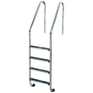 Drabinka do basenu Hayward Standard (4 stopnie), szeroki brzeg, AISI-304