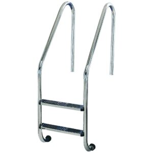 Drabinka do basenu Hayward Standard (2 stopnie), wąski brzeg, AISI-316