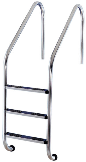 Drabinka do basenu Flexinox Overflow (3 stopnie), AISI-316L