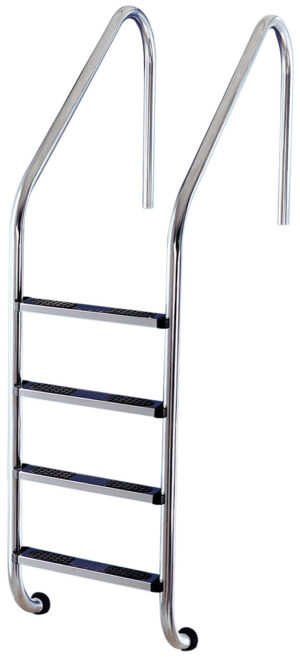Drabinka do basenu Flexinox Overflow (4 stopnie), AISI-316L