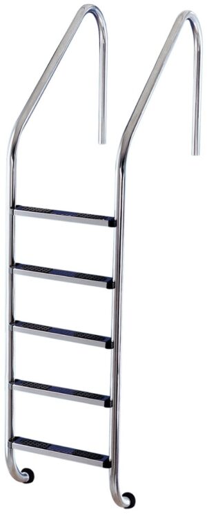 Drabinka do basenu Flexinox Overflow (5 stopni), AISI-316L