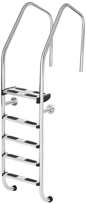 Drabinka do basenu Flexinox Overflow Special (5 stopni), AISI-316L