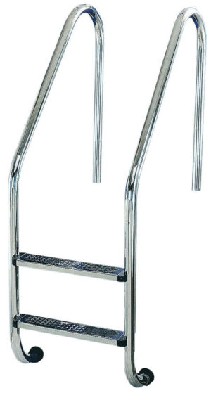 Drabinka do basenu Flexinox Standard (2 stopnie), AISI-316L