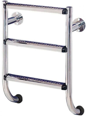 Drabinka do basenu Flexinox Two-Pieces Electropolished (3 stopnie), AISI-316L (dolna część)