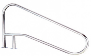 Poręcz basenowa Flexinox 87168027 do schodów rzymskich FX-02 (1405 mm, kotwa, AISI-316L)