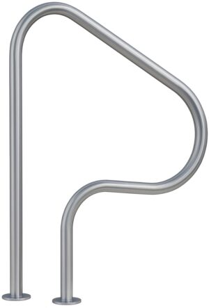Poręcz basenowa Flexinox 87164010 do schodów rzymskich FX-04 (800 mm, kołnierz, AISI-316L)