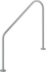 Poręcz basenowa Flexinox 87162269 do schodów rzymskich 2-BEND (1829 mm, kotwa, AISI-316L)