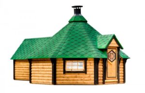 altana grillowa 16,5m2 z sauna