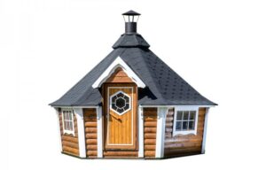 altana grillowa 9,2m2 z pochylonymi scianami