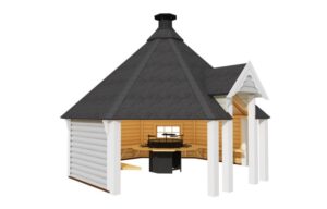 otwarta altana grillowa 14,9m2